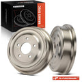 2X Rear Brake Drums for Chevy Equinox (2005–2006) Saturn Vue Pontiac