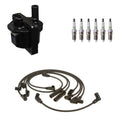 Set of 6 Denso Ignition Coil Wires & NGK Platinum Spark Plugs for Express 2500 (1996–2021)
