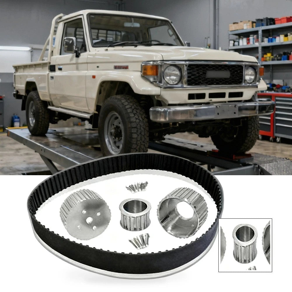 Gilmer Belt Drive Kit with Power Steering for Holden HQ HJ HX HZ (1971–1980)
