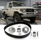 Gilmer Belt Drive Kit with Power Steering for Holden HQ HJ HX HZ (1971–1980)
