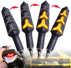 4X LED Turn Signal Lights for Honda VT VLX VTX Shadow (12V)