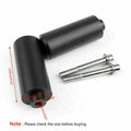 Frame Sliders Crash Protector for Yamaha FZ6 (2004–2009) No Cut Black Extended