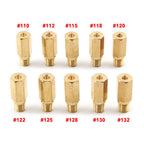 10 x M5 Main Jets Carburetor for OKO KOSO PWK BD CRS FCR FCR-MAX PD PE