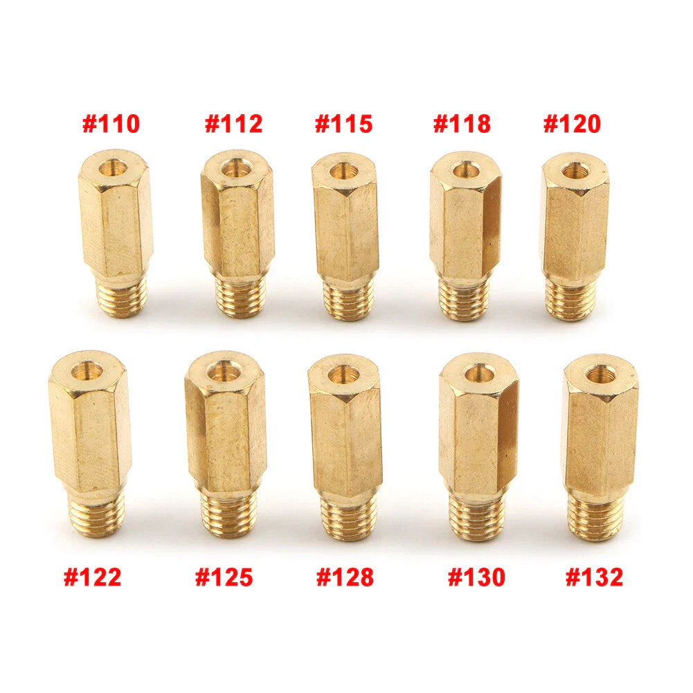 10 x M5 Main Jets Carburetor for OKO KOSO PWK BD CRS FCR FCR-MAX PD PE