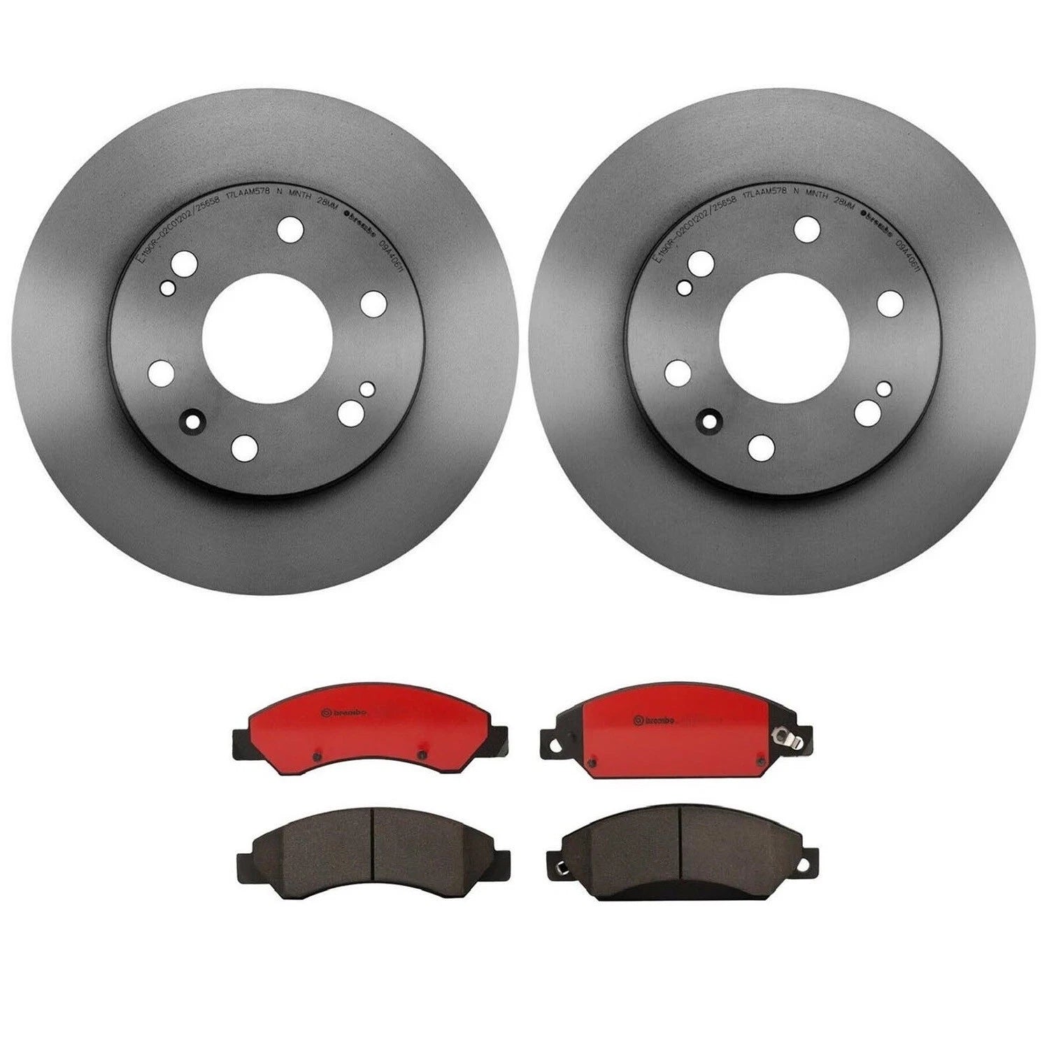 Brembo Front Brake Kit for Cadillac Chevrolet GMC (330mm Disc Rotors)