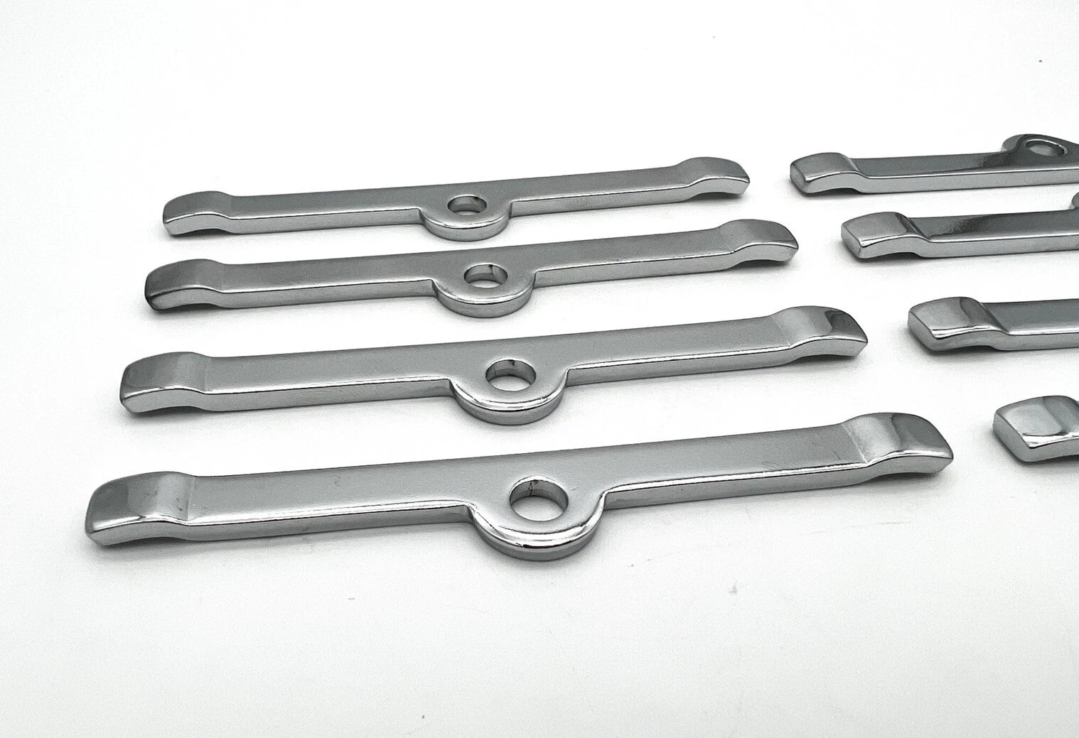 Valve Cover Hold Down Spreader Bars Chrome Steel for Multiple Models (1995–2025)