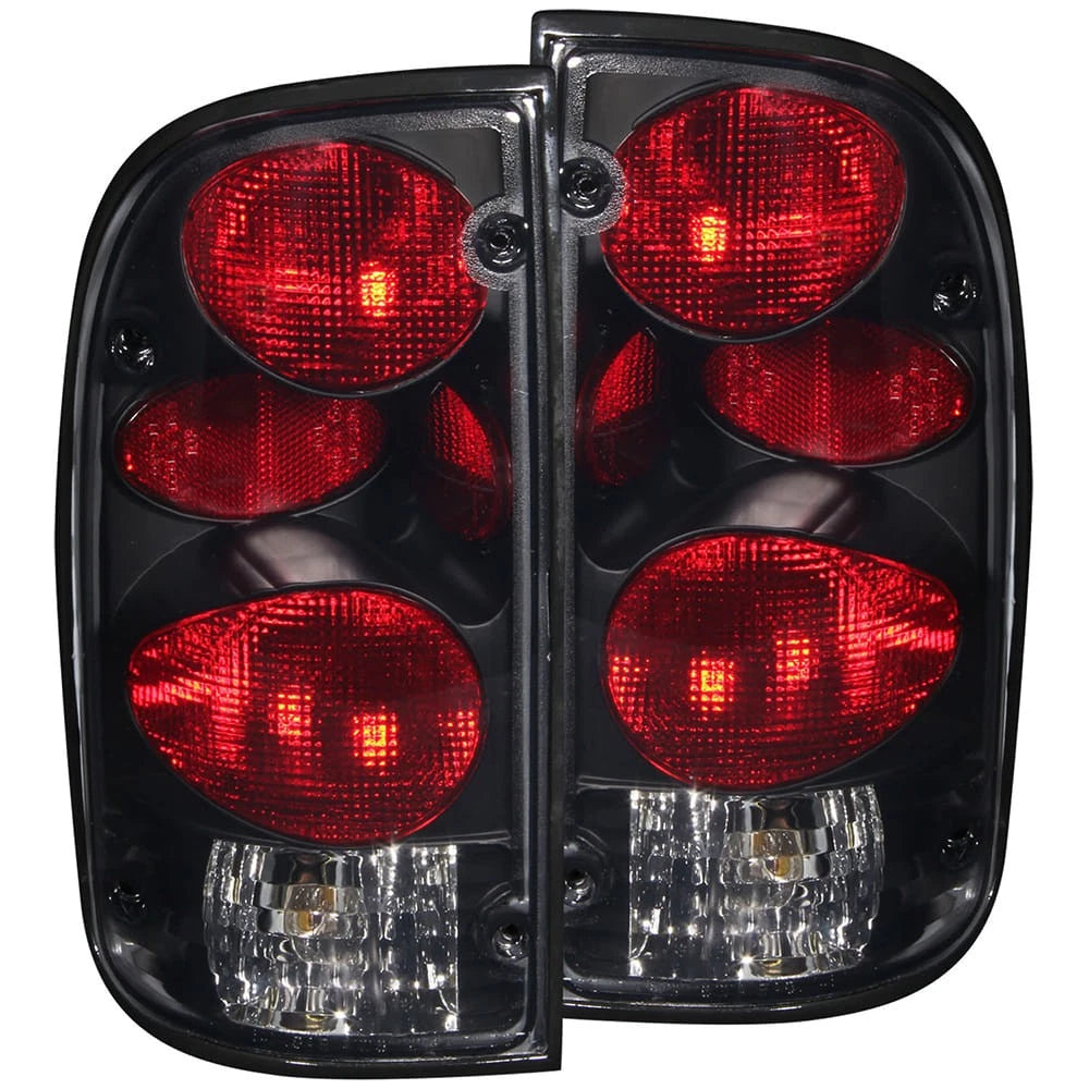 Black Smoke Lens Tail Light Assembly for 1995-2000 Toyota Tacoma [G2]