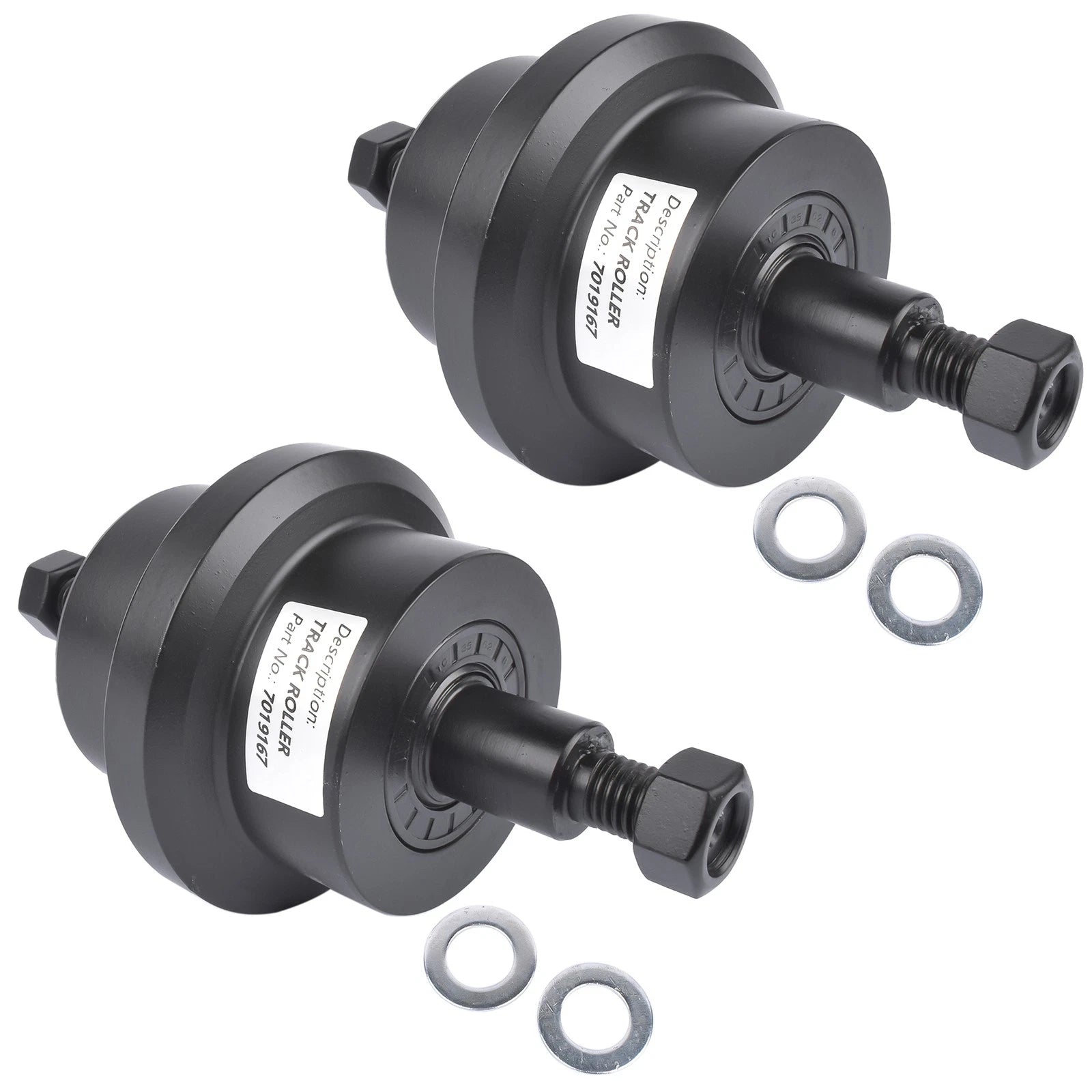 Pair Bottom Rollers 6814882 for Bobcat 325 328 329 331 334 335 E32 E37 (2000–2023)