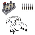 Set of 6 Denso Ignition Coil Wires & Bosch Iridium Spark Plugs for Ford Ranger (1998–2011)