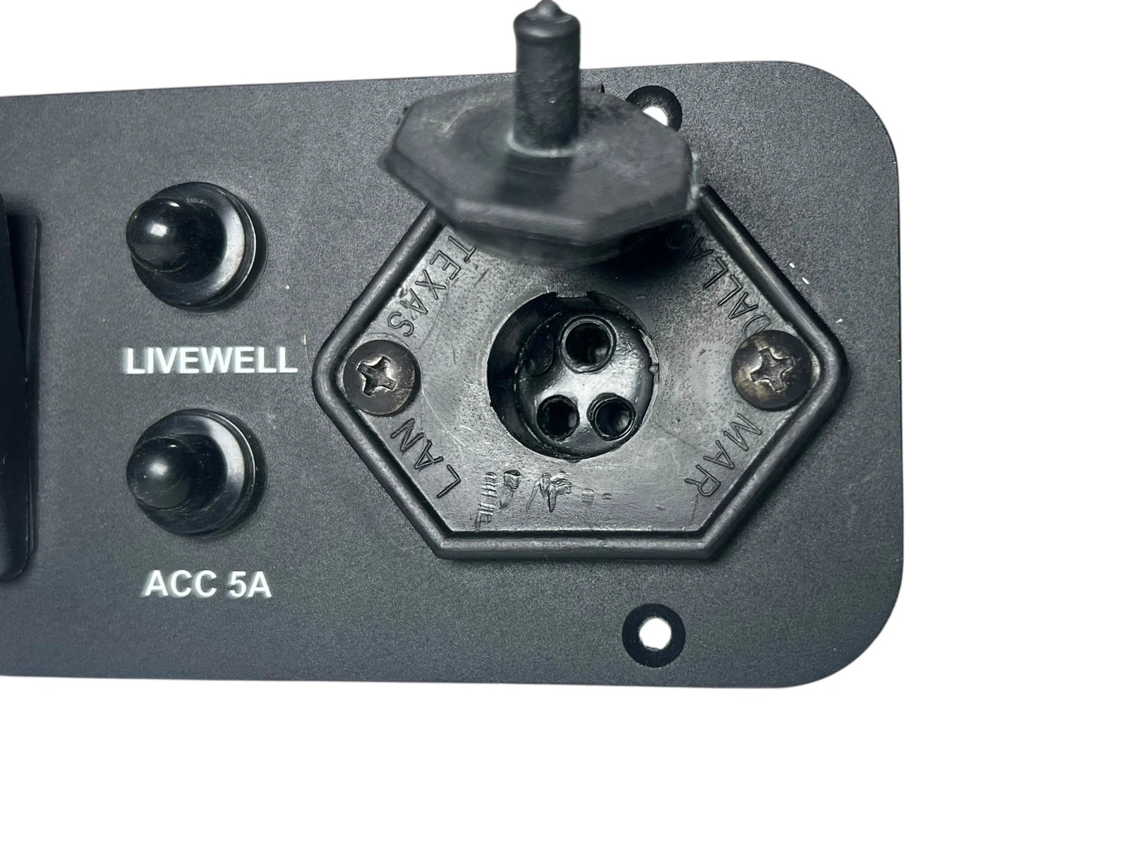 Switch Panel for Pacer Marine (6 3/4in x 3in)