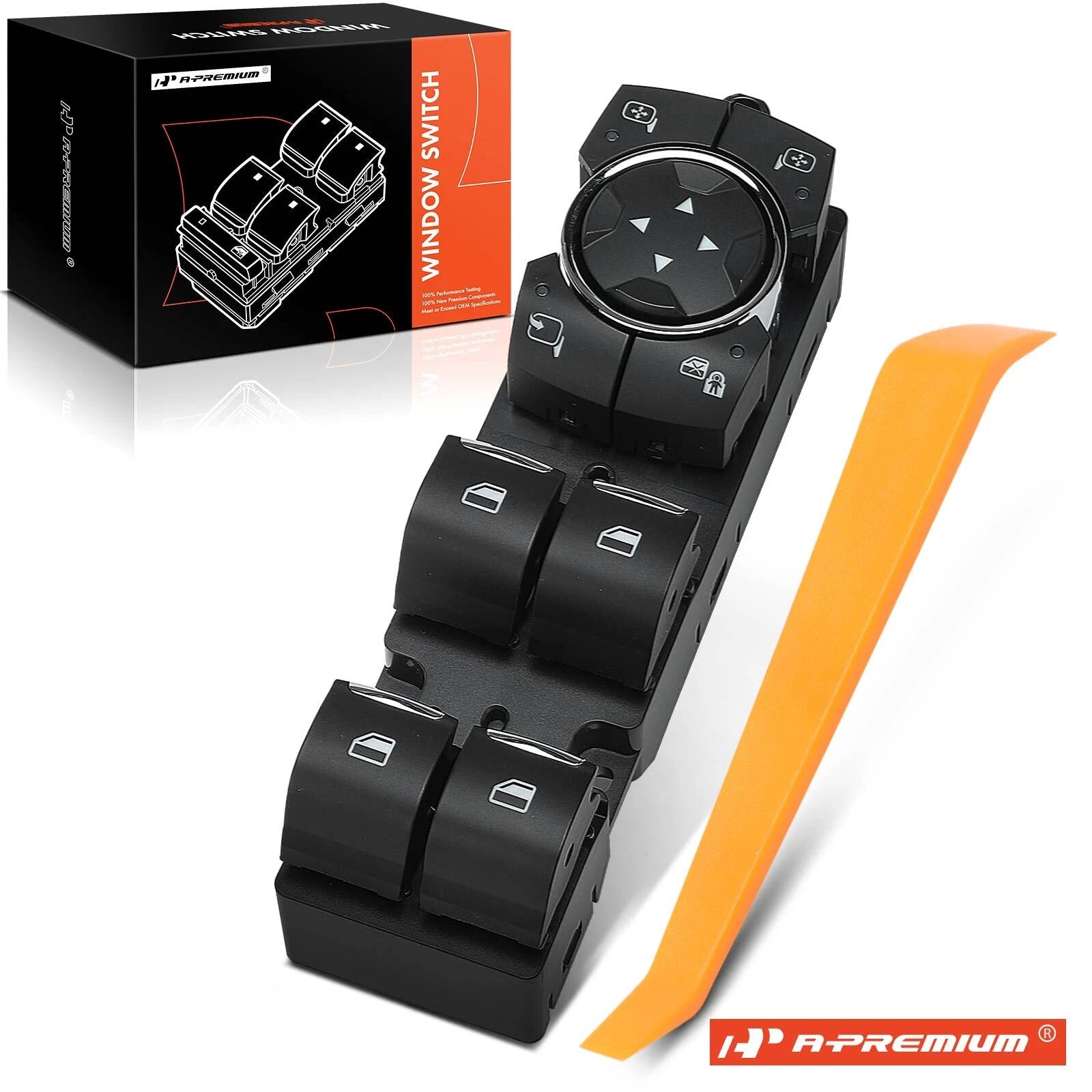 Front Left Power Window Switch for Ford Edge (2016–2024) Turbocharged