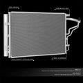 A/C Condenser for Hyundai Elantra/Elantra GT, Kia Forte/Forte5 (2014–2018)