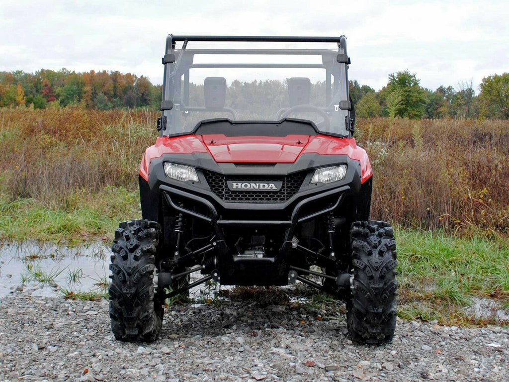 Heavy Duty Scratch Resistant Full Windshield for Honda Pioneer 700 (2016–2021)