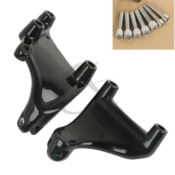 Rear Passenger Foot Pegs Mount Bracket for Harley Sportster 1200 883 (2014–2022)