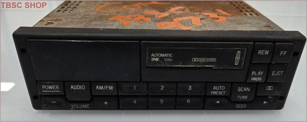Premium Sound Radio Tape Player for Explorer Mark VIII (1993–1994) F3LF-19B165-AG
