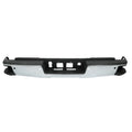Chrome Rear Step Bumper Assembly for Chevy Silverado GMC Sierra 1500 (2014–2018)