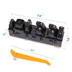 Left Master Power Window Switch 15883319 for Chevy GMC Cadillac Hummer (2003–2006)