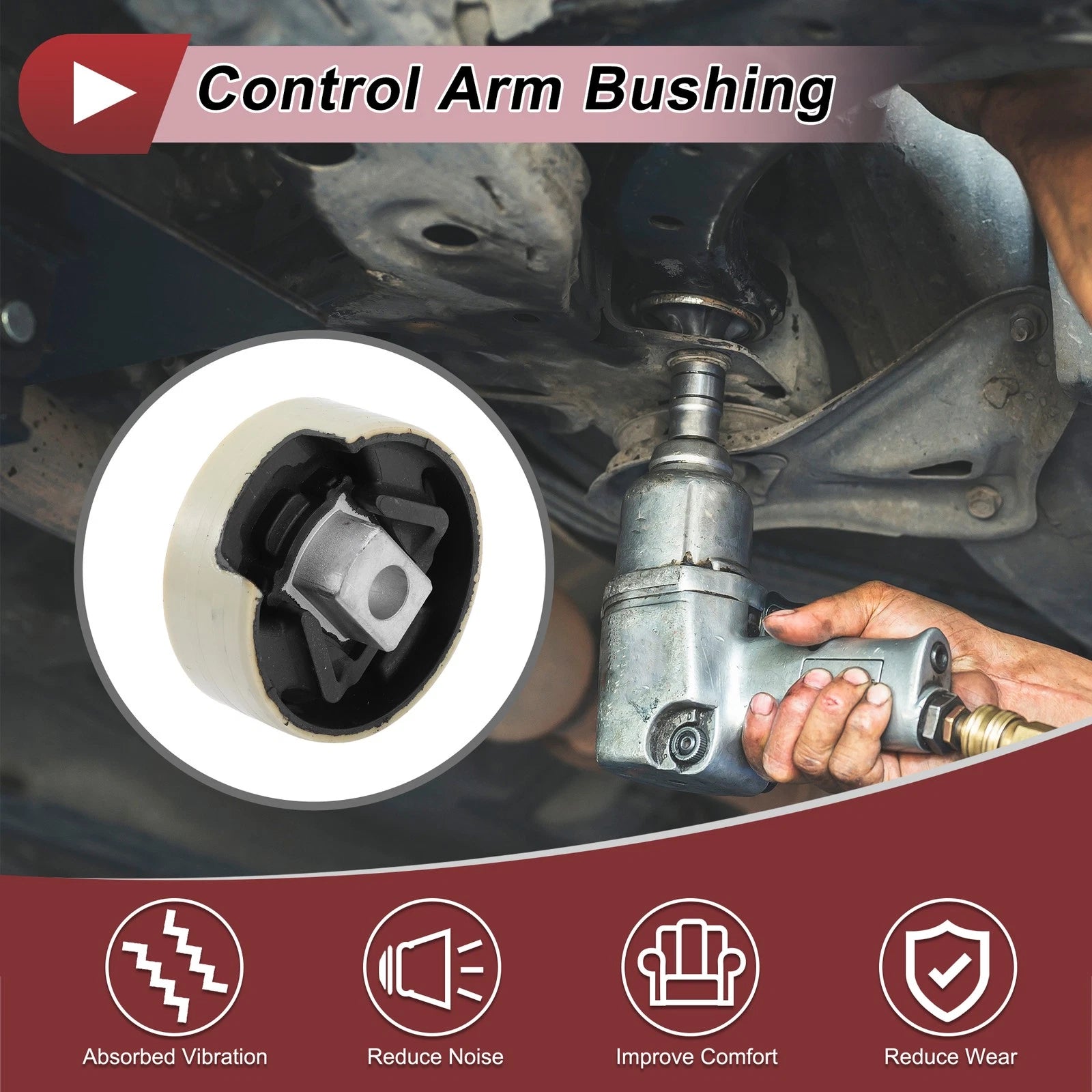 Front Control Arm Bushing No. 5Q0199867 for Audi A3 (2012–2024)