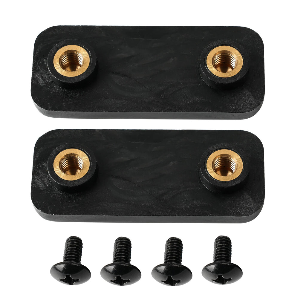 Rear Door Mounting Plate with Screws for Leer XL/XR/XQ Truck Cap (N/A)