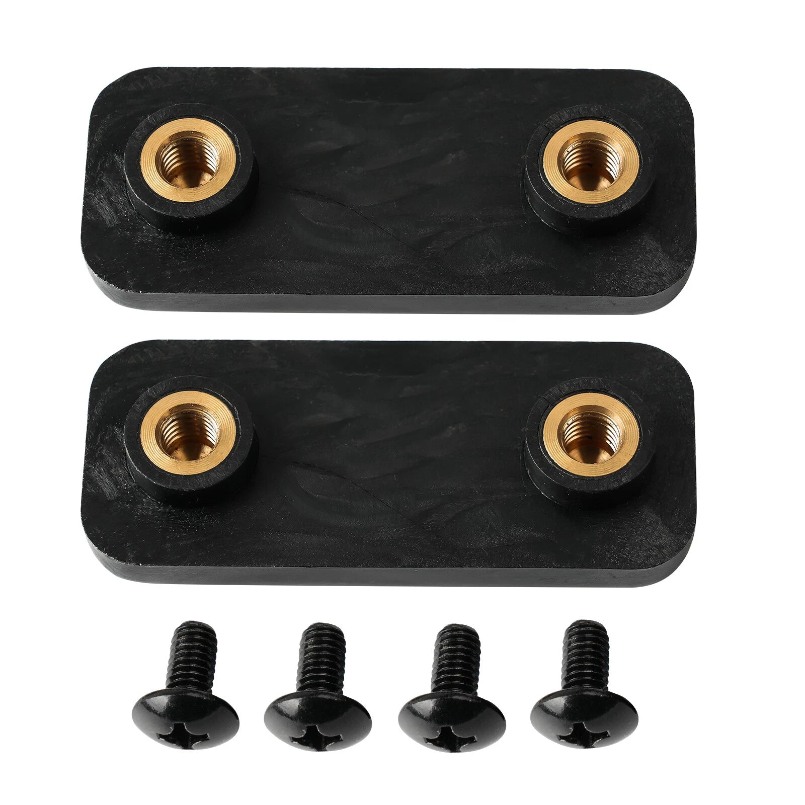 Rear Door Mounting Plate with Screws for Leer XL/XR/XQ Truck Cap (N/A)