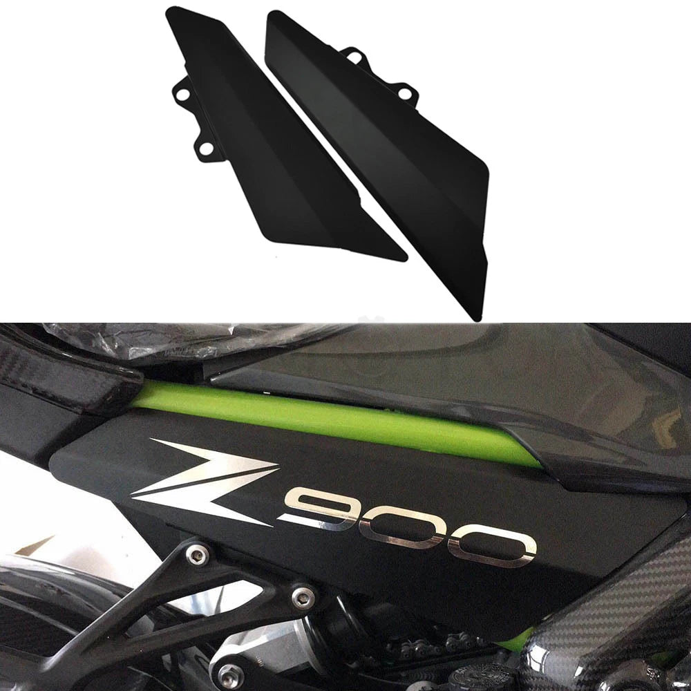 Aluminum Fairing Side Panel Cover Plate for Kawasaki Z900 (2017) Matt Black
