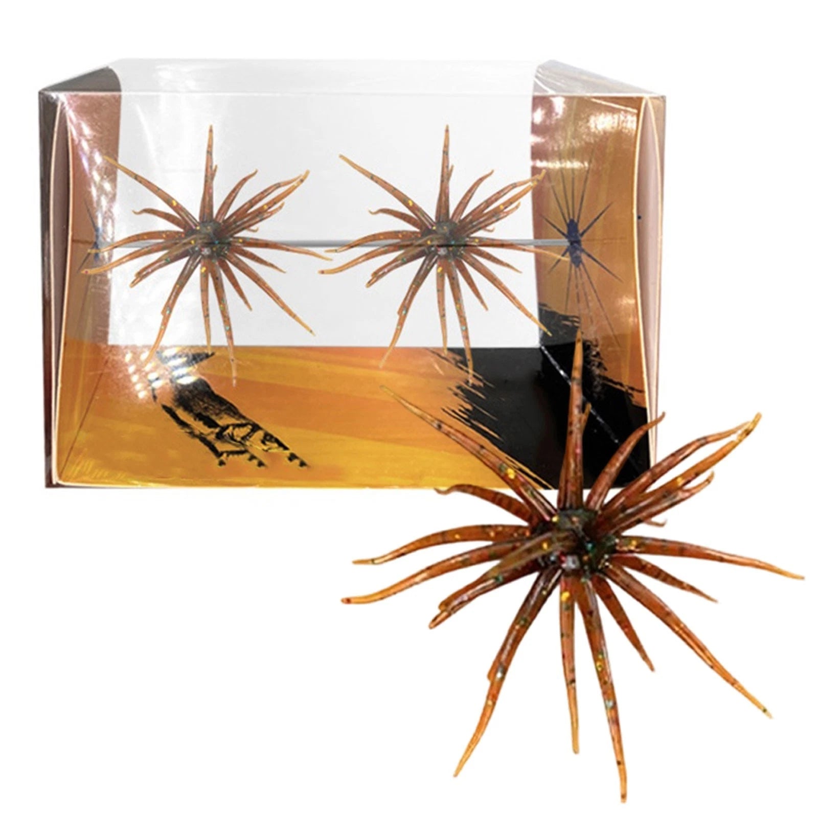 TPR Sea Urchin Lure for Bass (High Pressure Water)