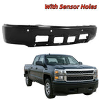 Front Bumper Face Bar for Chevrolet Silverado 1500 (2014–2015) Black