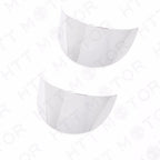 Chrome Turn Signal Visors for Harley FXRT (1986–1992), FLST (1986–1990), FLSTC (1988–later)