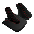 Automatic & E Brake Boot Set for BMW E85 M3 Z4 (2003–2008) Red Stitch