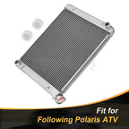Aluminum Radiator for Polaris General 4 1000 XP 4 1000 (2017–2025) 1241135 1241123