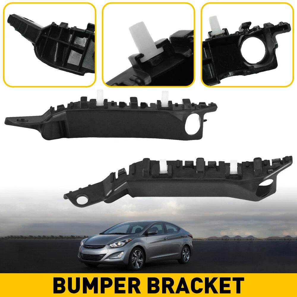 Set of 2 Rear Bumper Brackets for Hyundai Elantra (2011–2016)