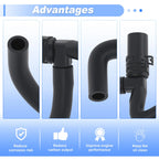 PCV Crankcase Ventilation Hose 11815AB213 for Subaru Impreza WRX (2002–2003)
