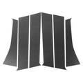 Door Pillar Window Trim for Mitsubishi Outlander (2014–2023) Carbon Fiber