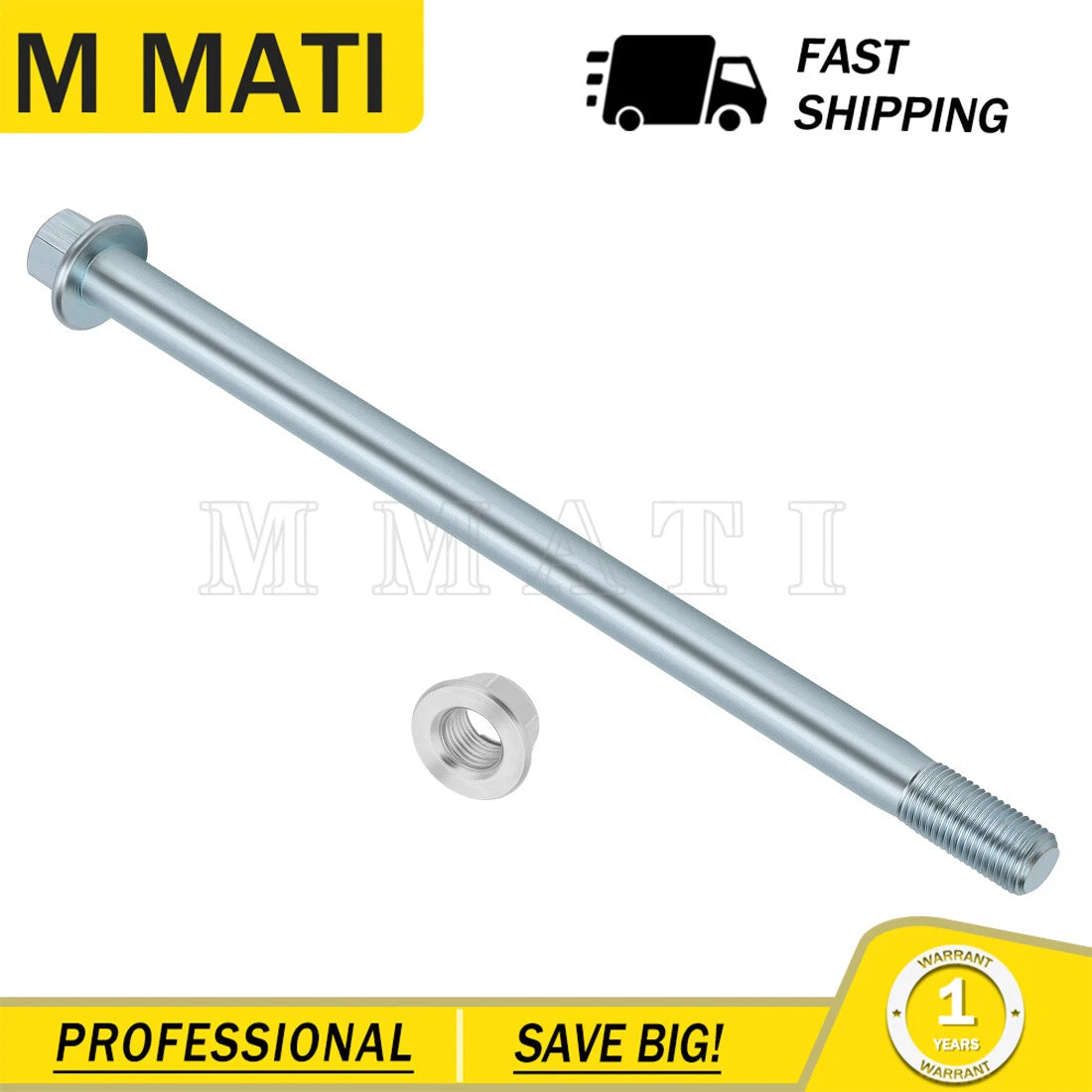 Axle Shaft Bolt Nut for Honda XR50R XR70R CRF50F CRF70F (2000–2023) 42301-GCF-670