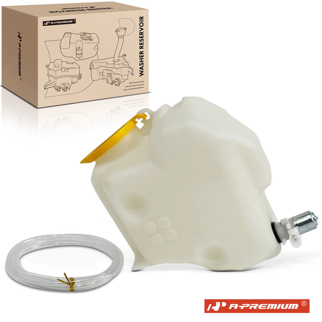 Windshield Washer Reservoir with Pump & Cap for Jeep Wrangler TJ (2003–2006)