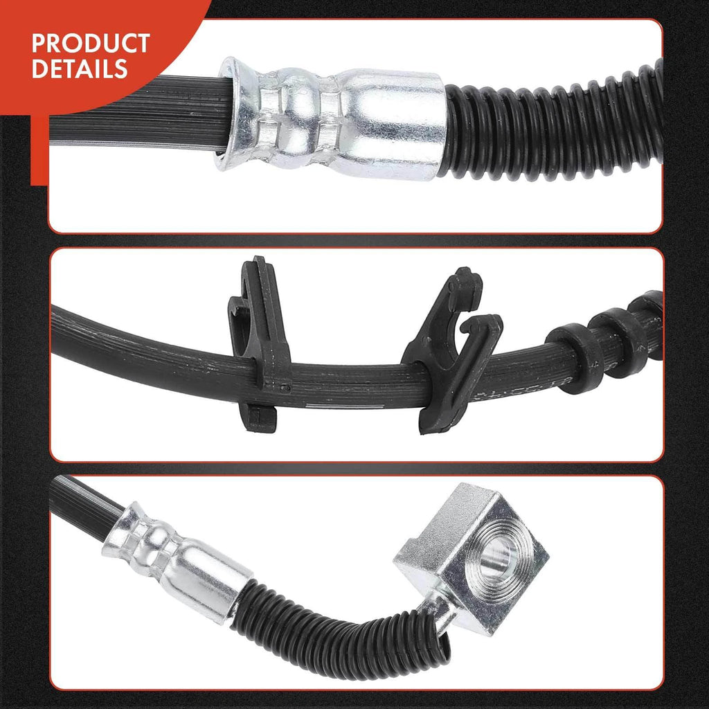 Front Left Brake Hydraulic Hose for Ford E-150, E-350 (2007)