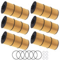 6PCS Oil Filter for Detroit Diesel LF17800, 0019863920 (Freightliner, Western Star)