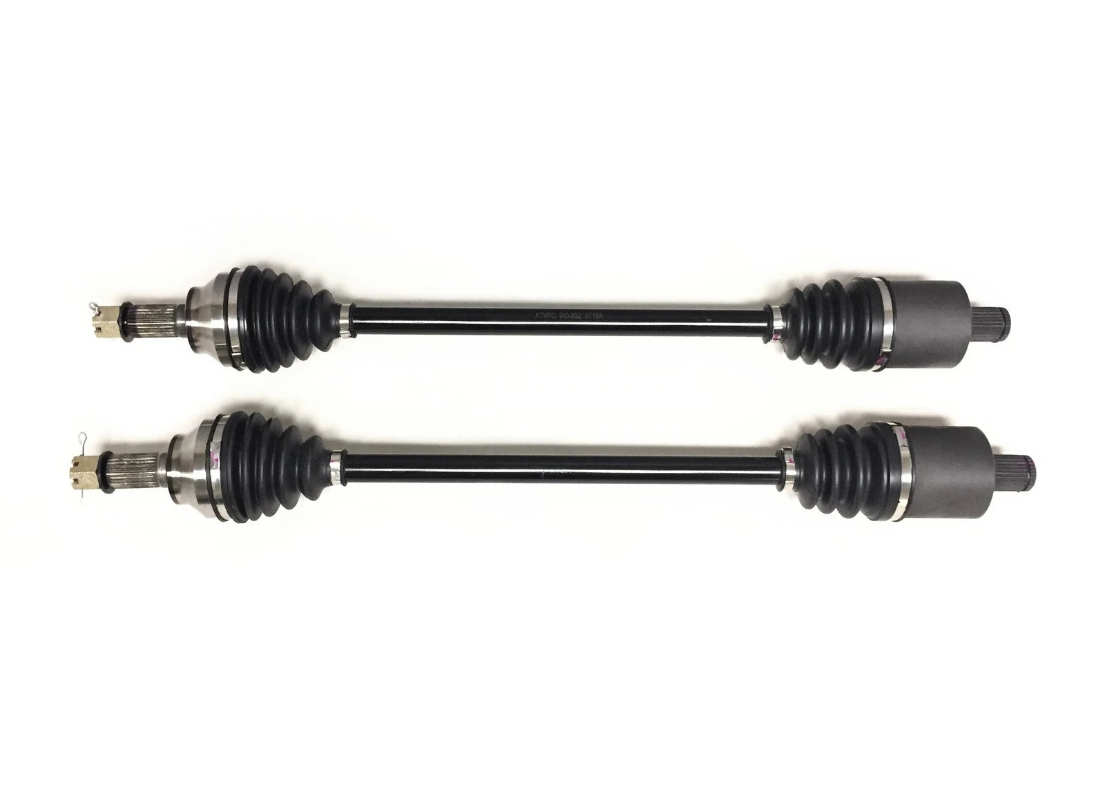Set of 2 Precision Front CV Axles for Polaris (1333434, 1333870)