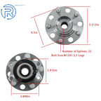 Rear Wheel Hub Bearing Assembly 512333 for Jeep Compass Patriot (2007–2016) AWD