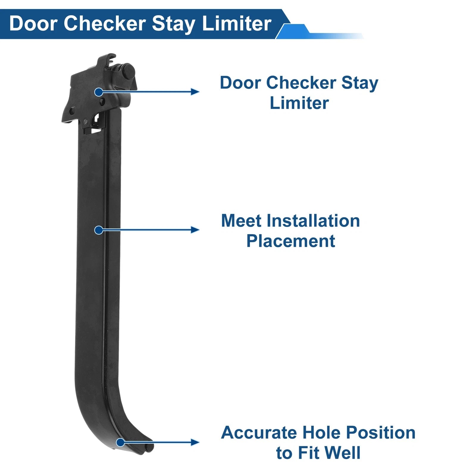 Rear Left & Right Door Check Strap for Renault Master III (2010–2020) No. 904702142R
