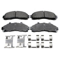 Set of 4 Akebono Front ProAct Disc Brake Pads for Ford Explorer Ranger (1991–2011)