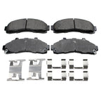Set of 4 Akebono Front ProAct Disc Brake Pads for Ford Explorer Ranger (1991–2011)