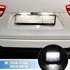 2X White LED License Plate Light 26510-ZP50A 3528SMD for Nissan Frontier (2005–2019)