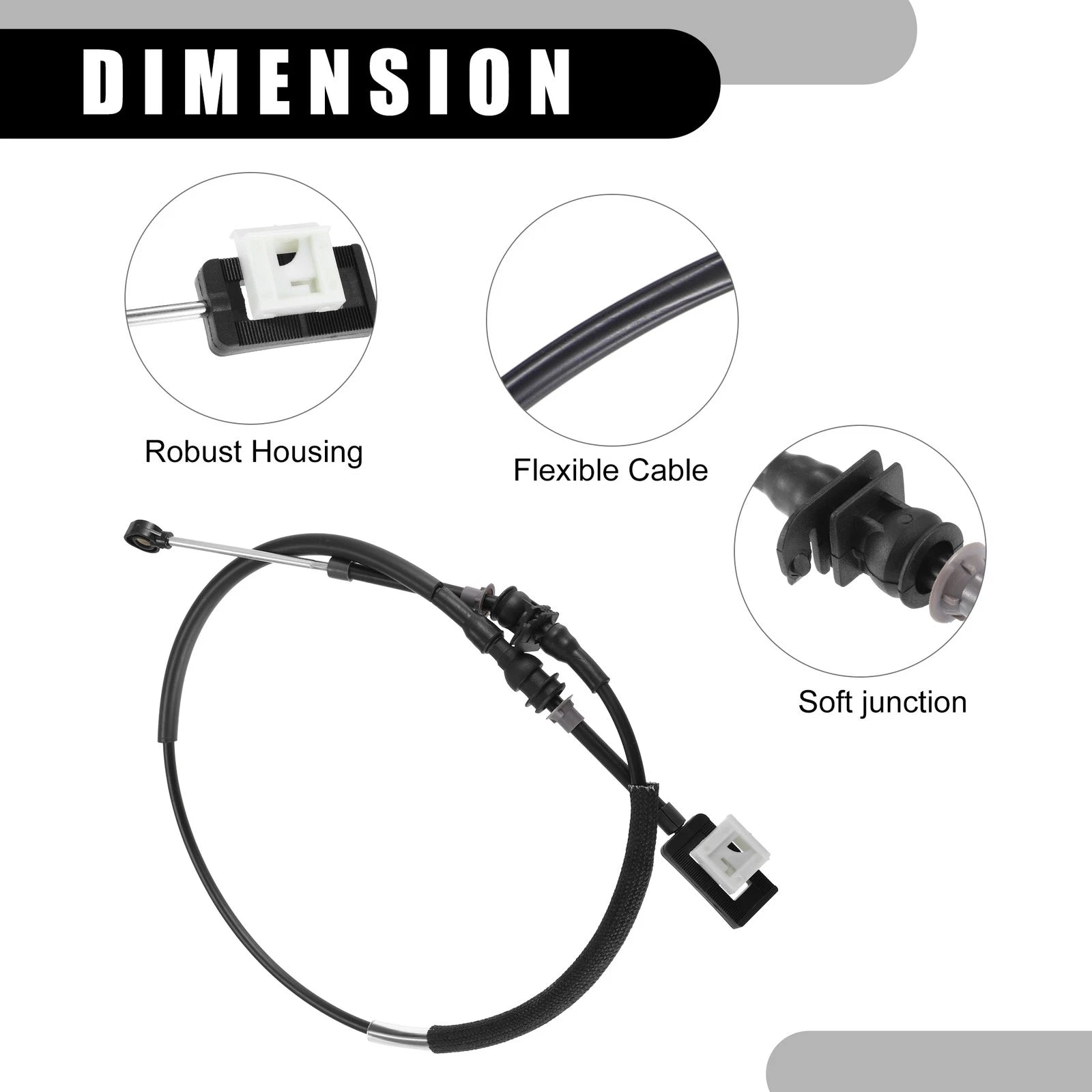 Automatic Transmission Gear Shifter Control Cable for Ford Mustang (2005–2010)