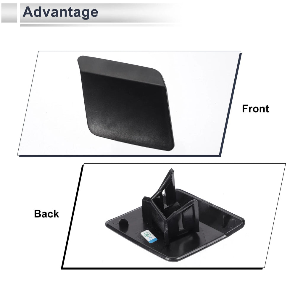Bumper Headlight Washer Nozzle Cover Cap for BMW X5 (Unpainted)