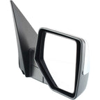 Set of 2 Manual Mirrors for Ford Explorer (2006–2010) Chrome Black Base