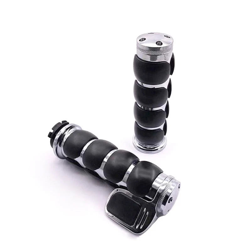 Pair of 1'' Handlebar Hand Grips for Harley Electra Glide Dyna Road King