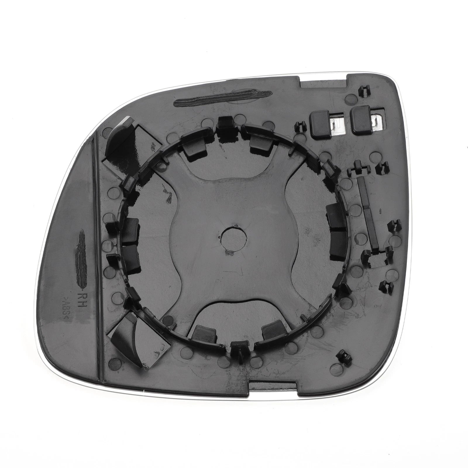 Right Side Heated White Mirror Glass for Volkswagen Touareg (2007–2010)