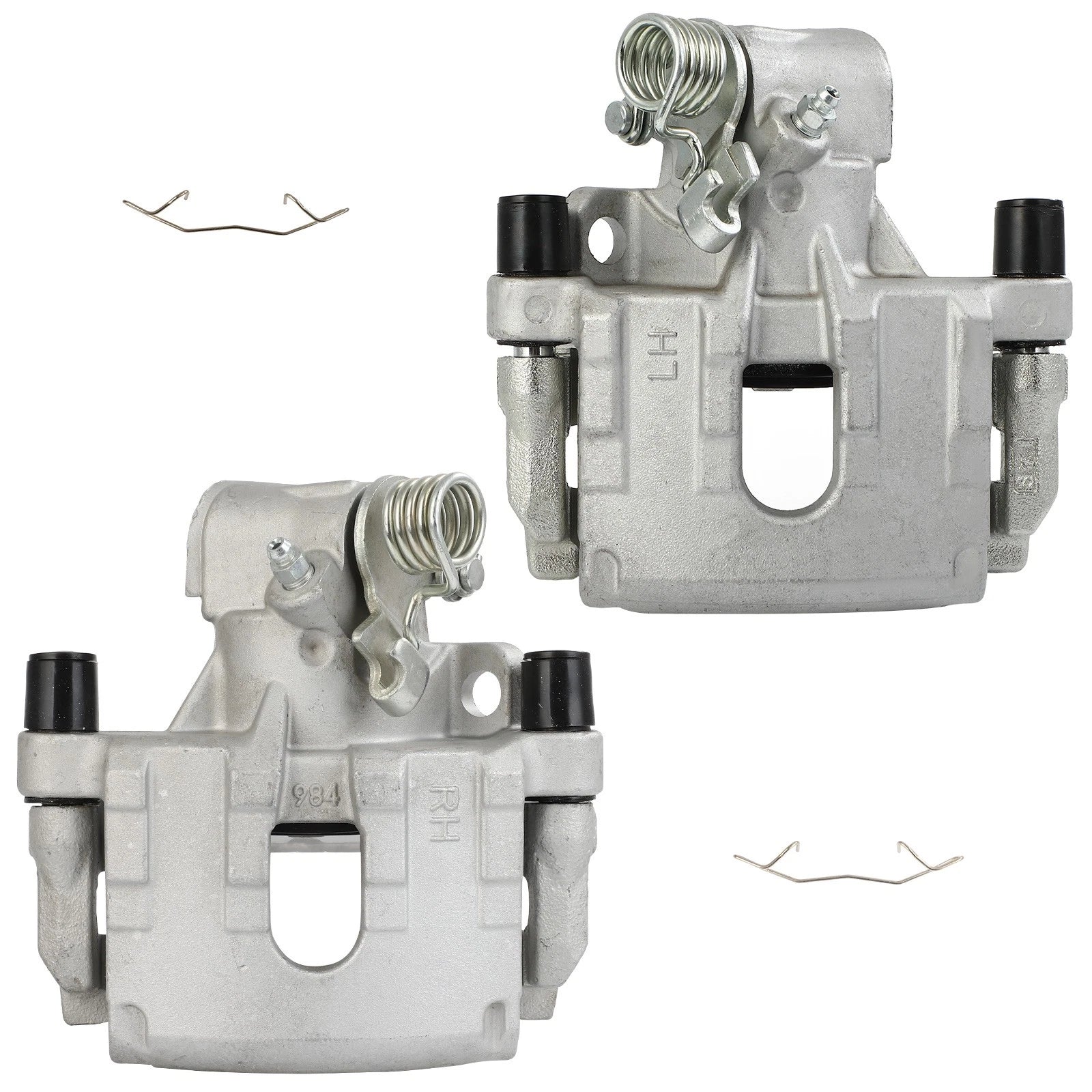 Set of 2 Rear Brake Calipers with Bracket for Mazda 5 (2006–2015)