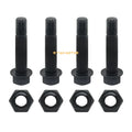 4 Pack Front Shock Bolt & Lock Nut for Yamaha YFZ450 (2004–2013) 90185-10012-00